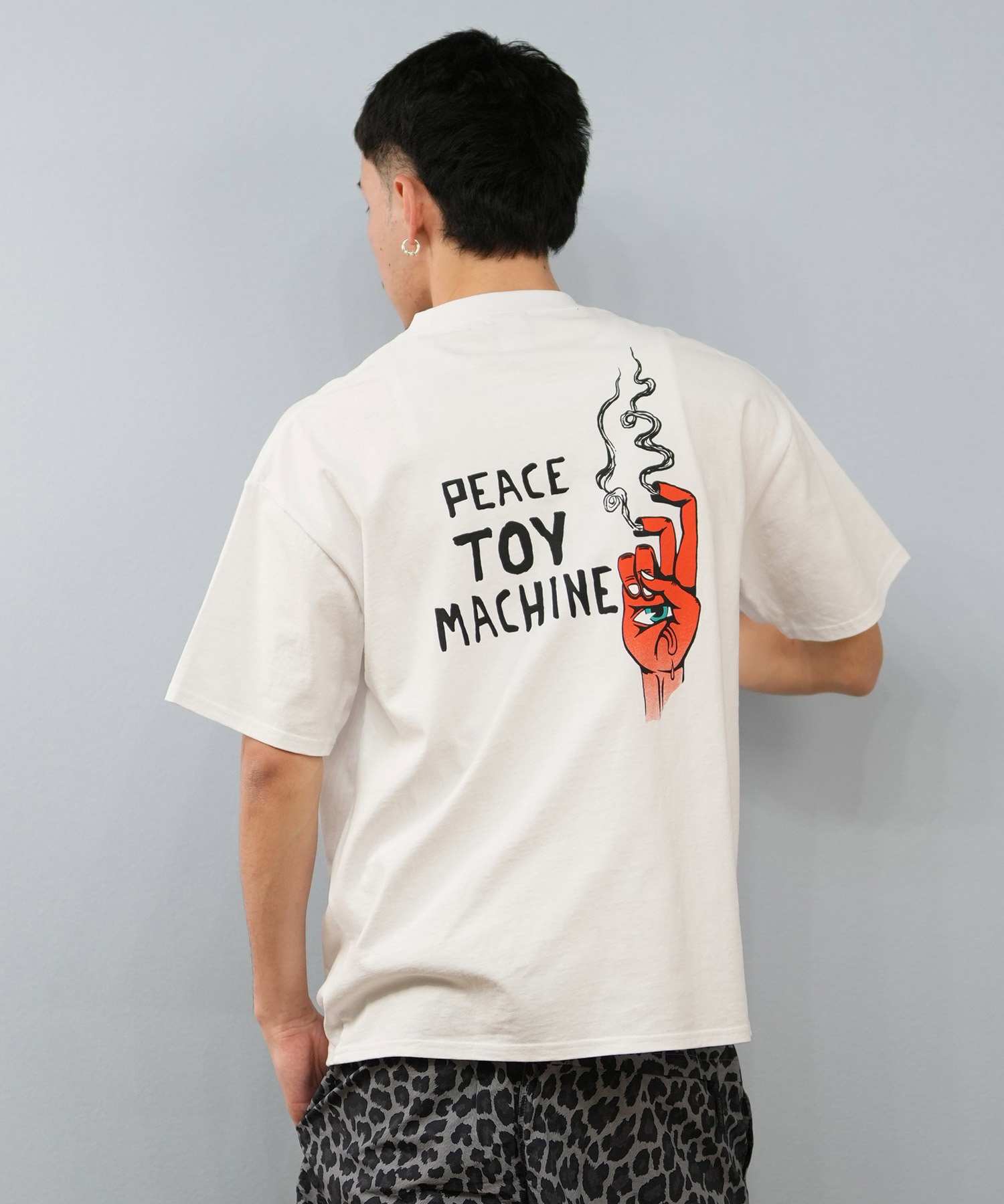 TOY MACHINE トイマシーン 半袖 Tシャツ メンズ バックプリント