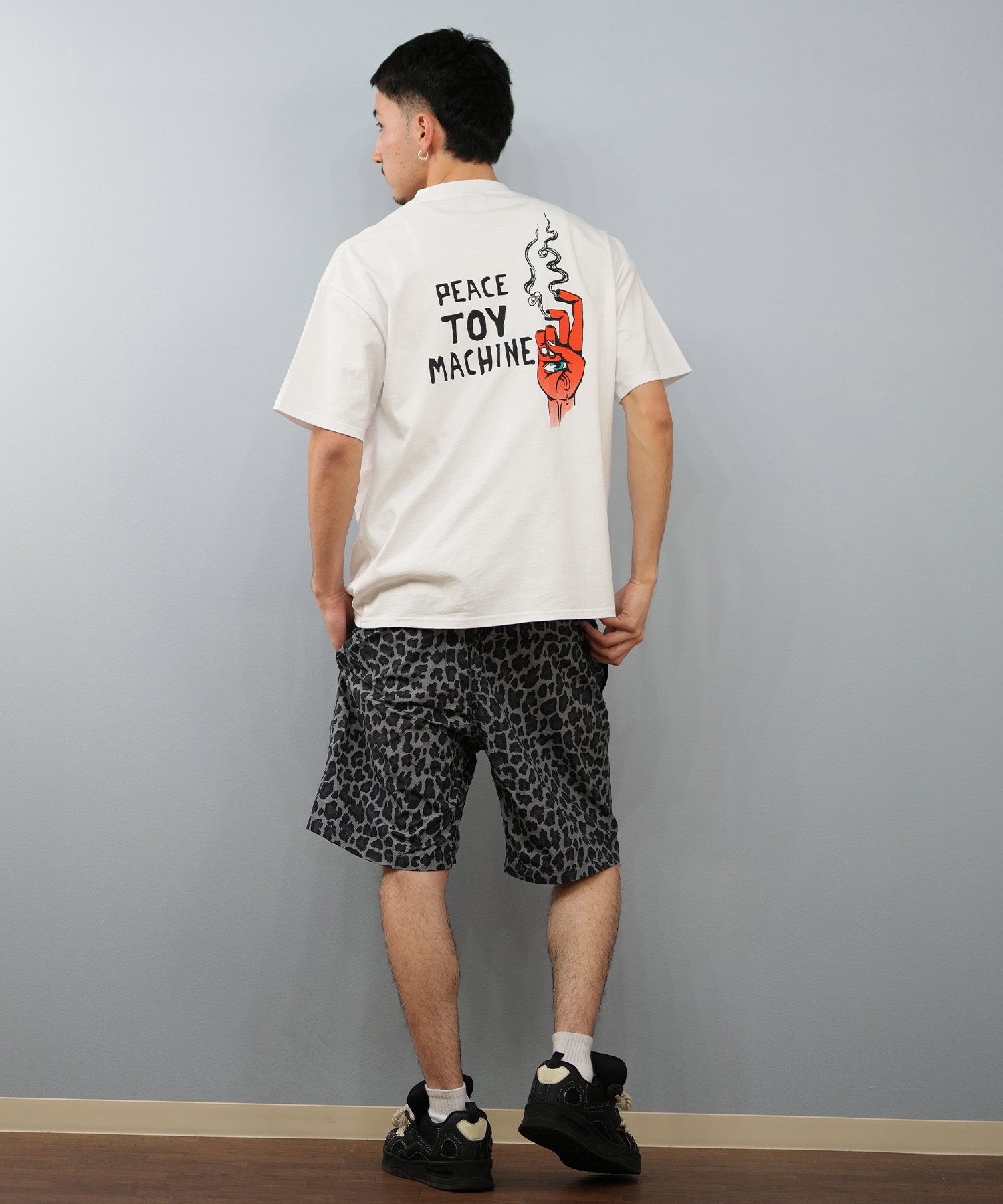 TOY MACHINE トイマシーン 半袖 Tシャツ メンズ バックプリント
