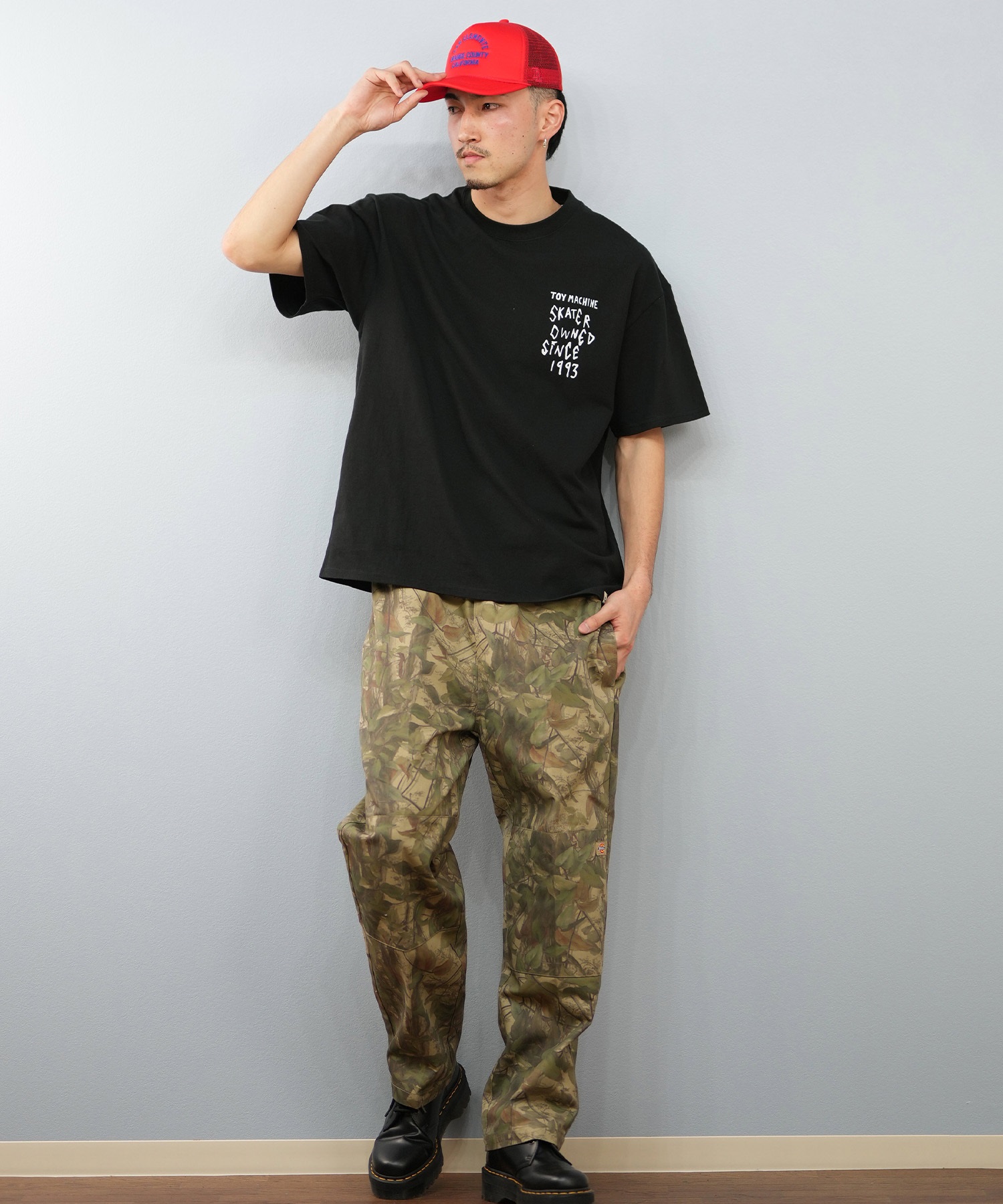 TOY MACHINE トイマシーン 半袖 Tシャツ メンズ バックプリント