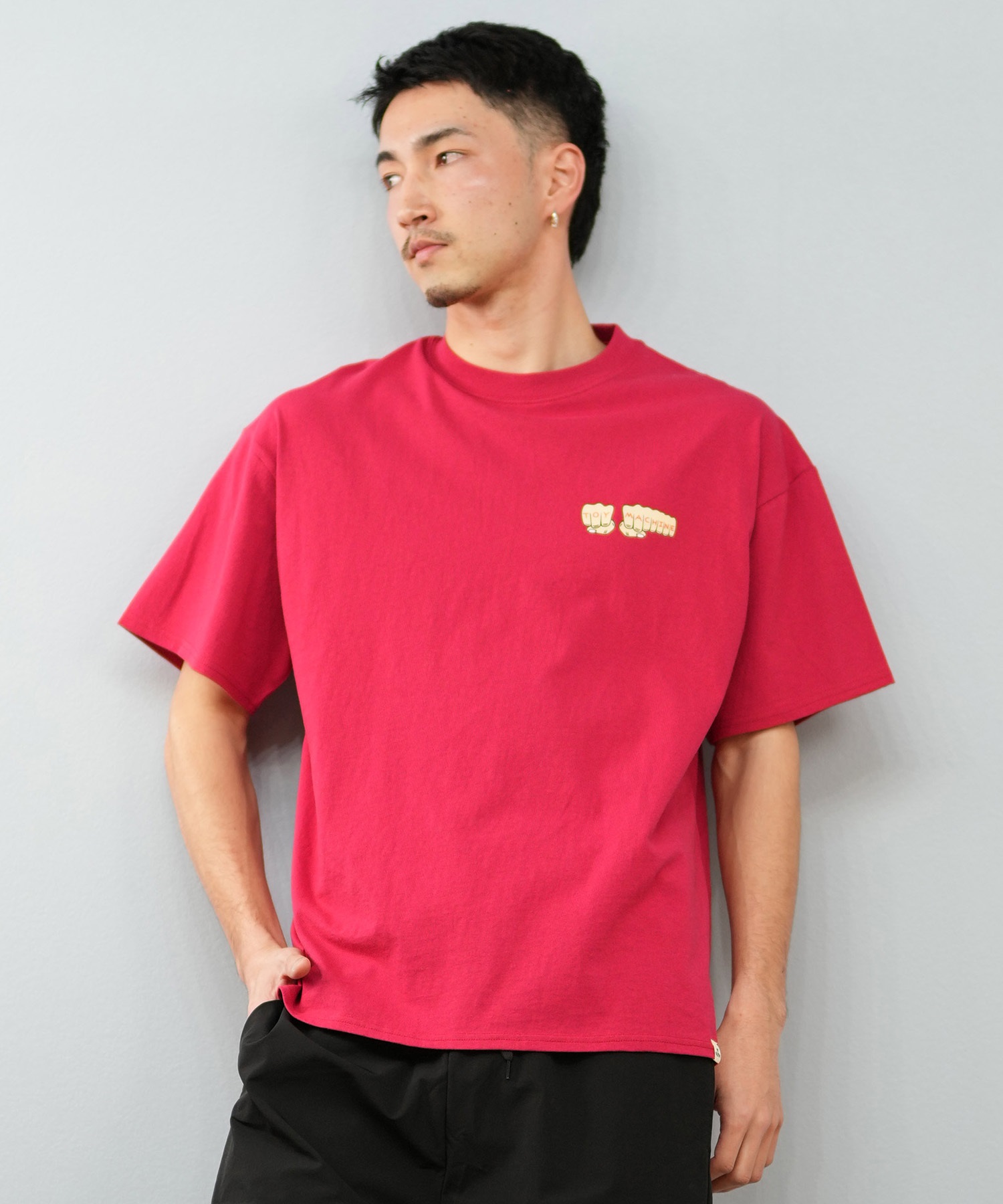 TOY MACHINE トイマシーン 半袖 Tシャツ メンズ バックプリント