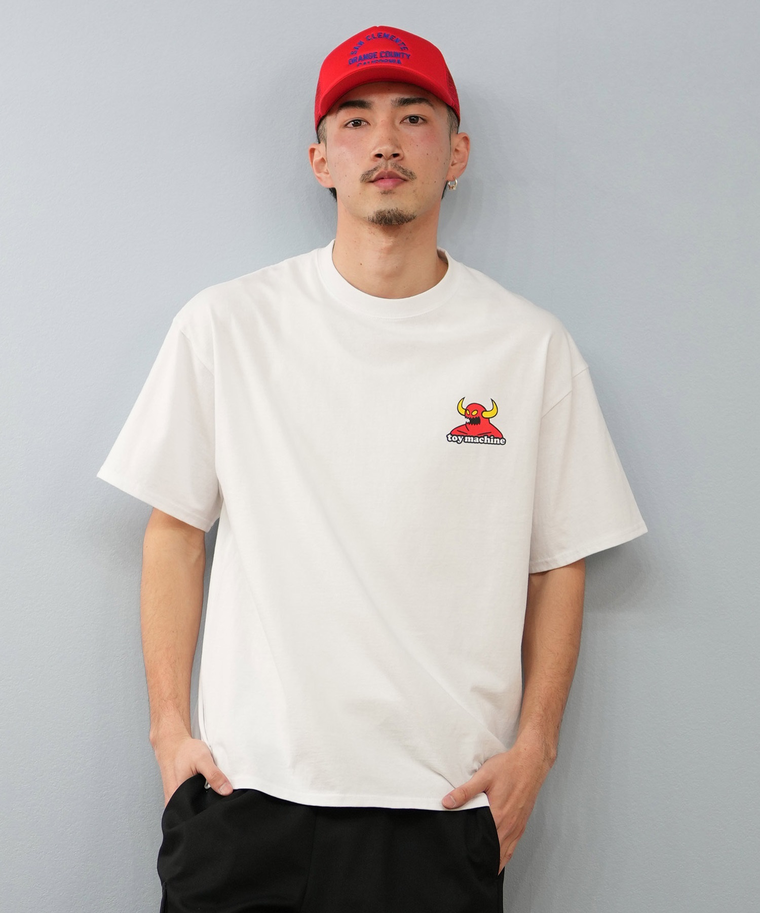 TOY MACHINE トイマシーン 半袖 Tシャツ メンズ バックプリント