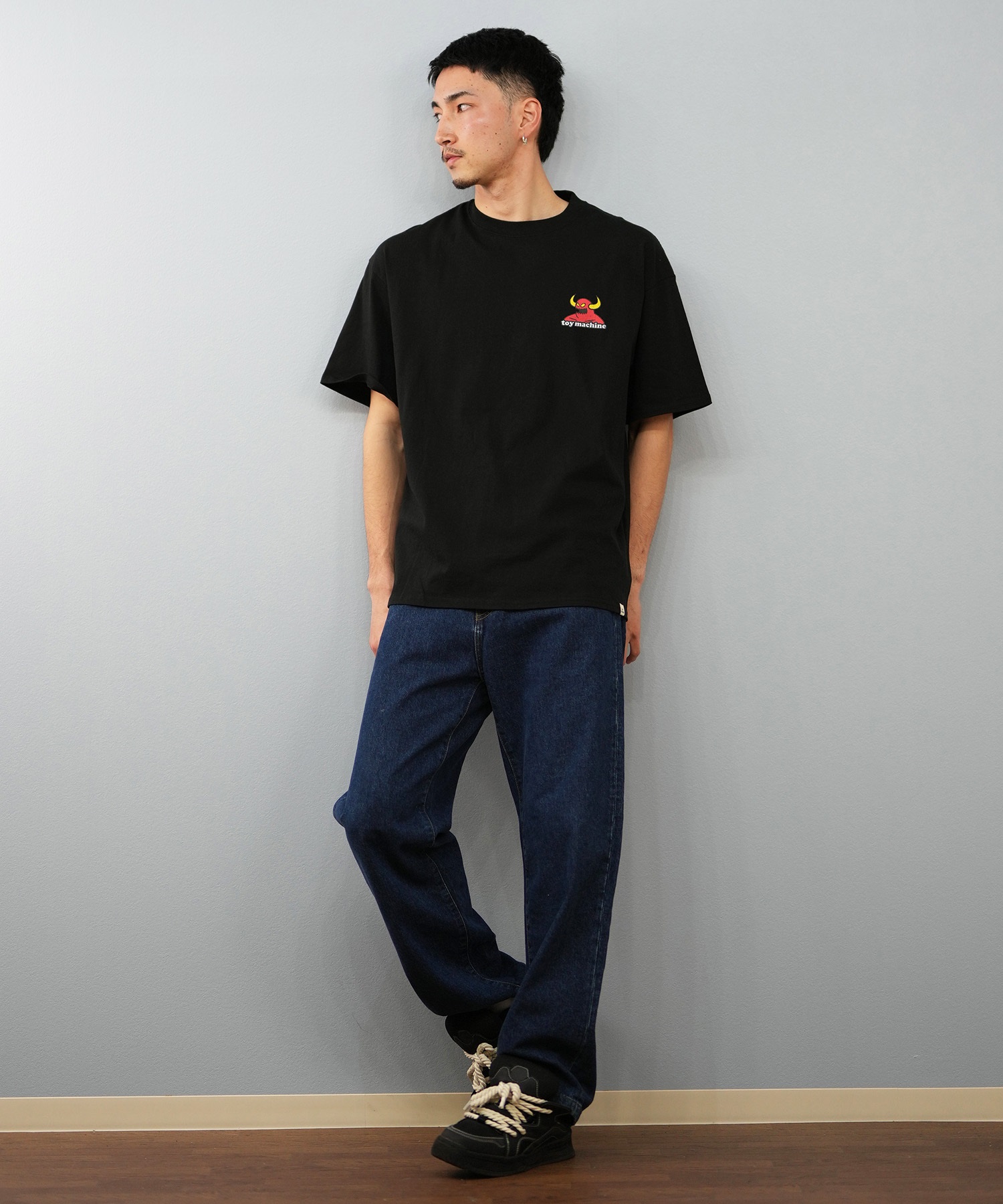 TOY MACHINE トイマシーン 半袖 Tシャツ メンズ バックプリント 