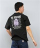 TOY MACHINE トイマシーン 半袖 Tシャツ メンズ バックプリント オーバーサイズ MTMSFST5 ムラサキスポーツ限定(WHITE-M)