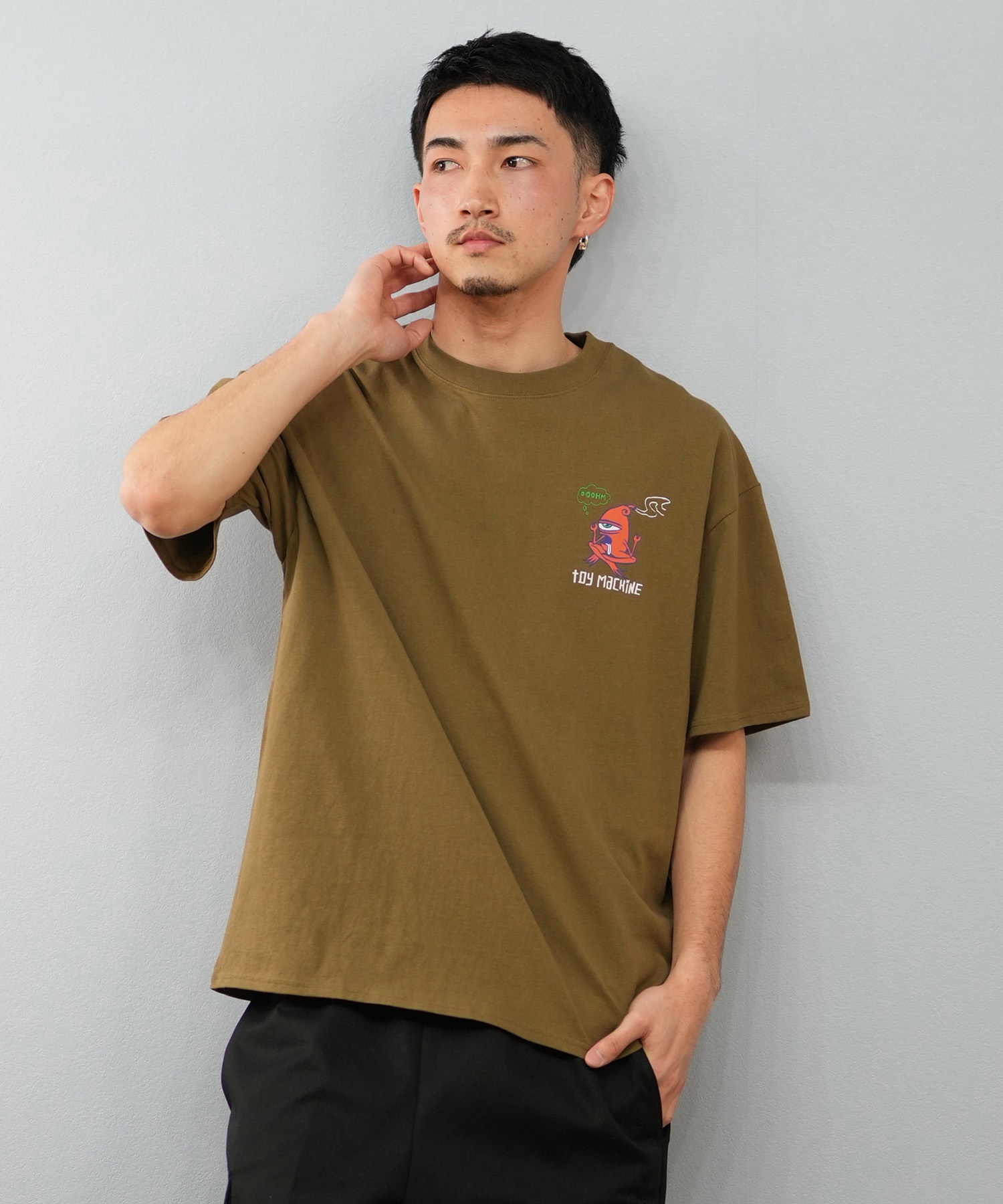 TOY MACHINE トイマシーン 半袖 Tシャツ メンズ バックプリント