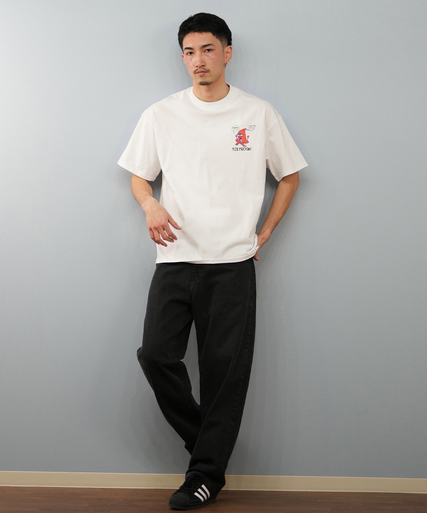 TOY MACHINE トイマシーン 半袖 Tシャツ メンズ バックプリント