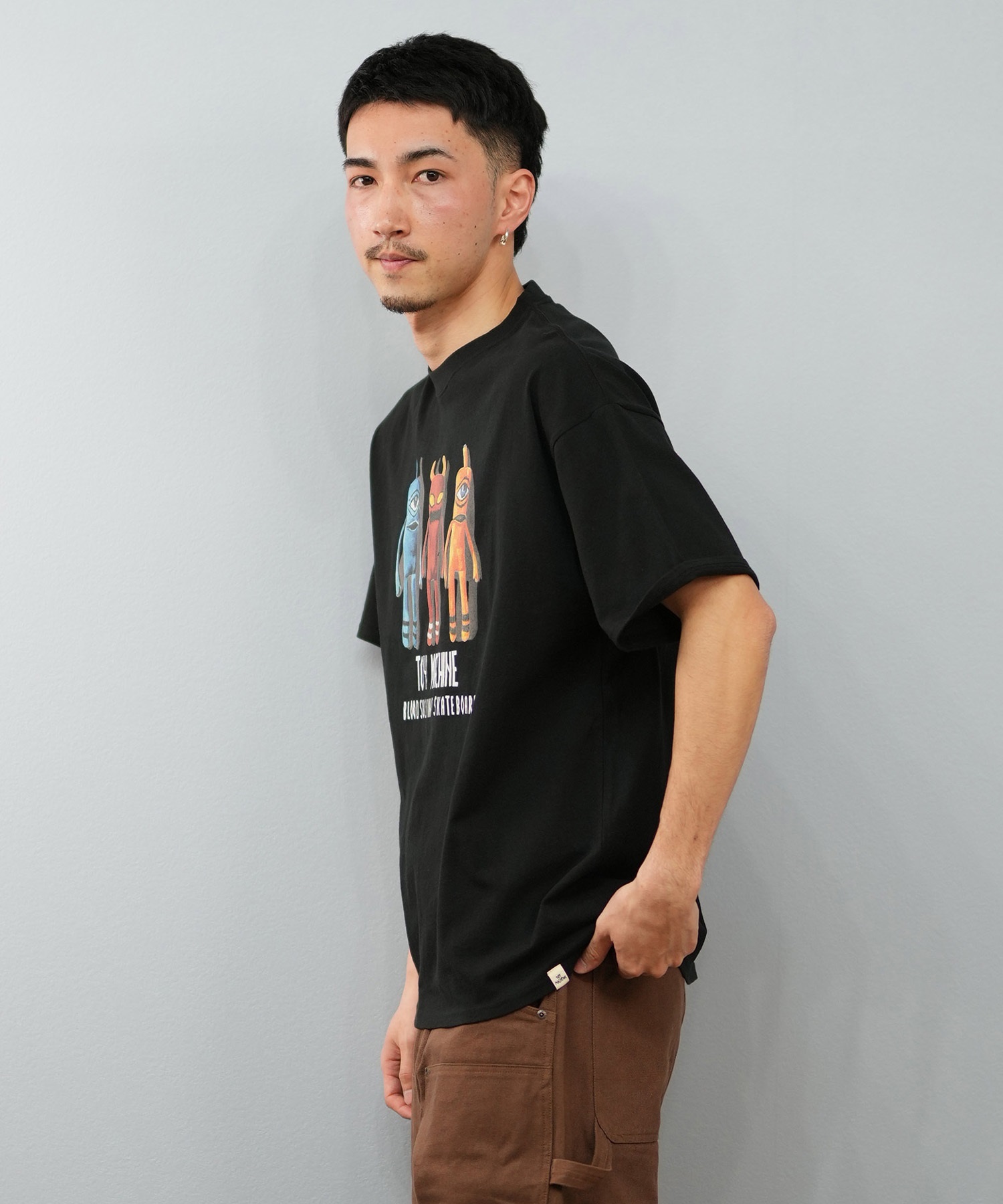 TOY MACHINE トイマシーン 半袖 Tシャツ メンズ バックプリント