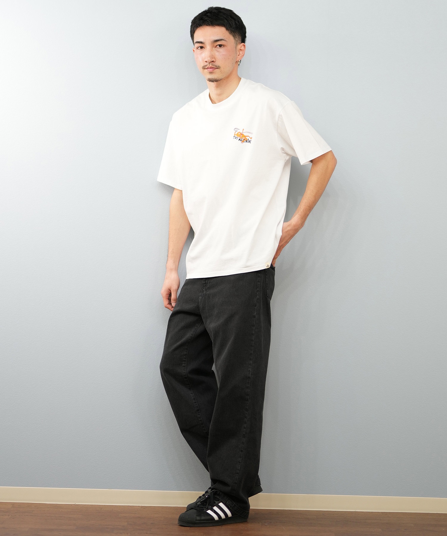 TOY MACHINE トイマシーン 半袖 Tシャツ メンズ バックプリント