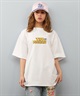 TOY MACHINE トイマシーン 半袖 Tシャツ レディース バックプリント オーバーサイズ MTMSFST14 ムラサキスポーツ限定(WHITE-M)