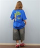 TOY MACHINE トイマシーン 半袖 Tシャツ レディース バックプリント オーバーサイズ MTMSFST14 ムラサキスポーツ限定(WHITE-M)