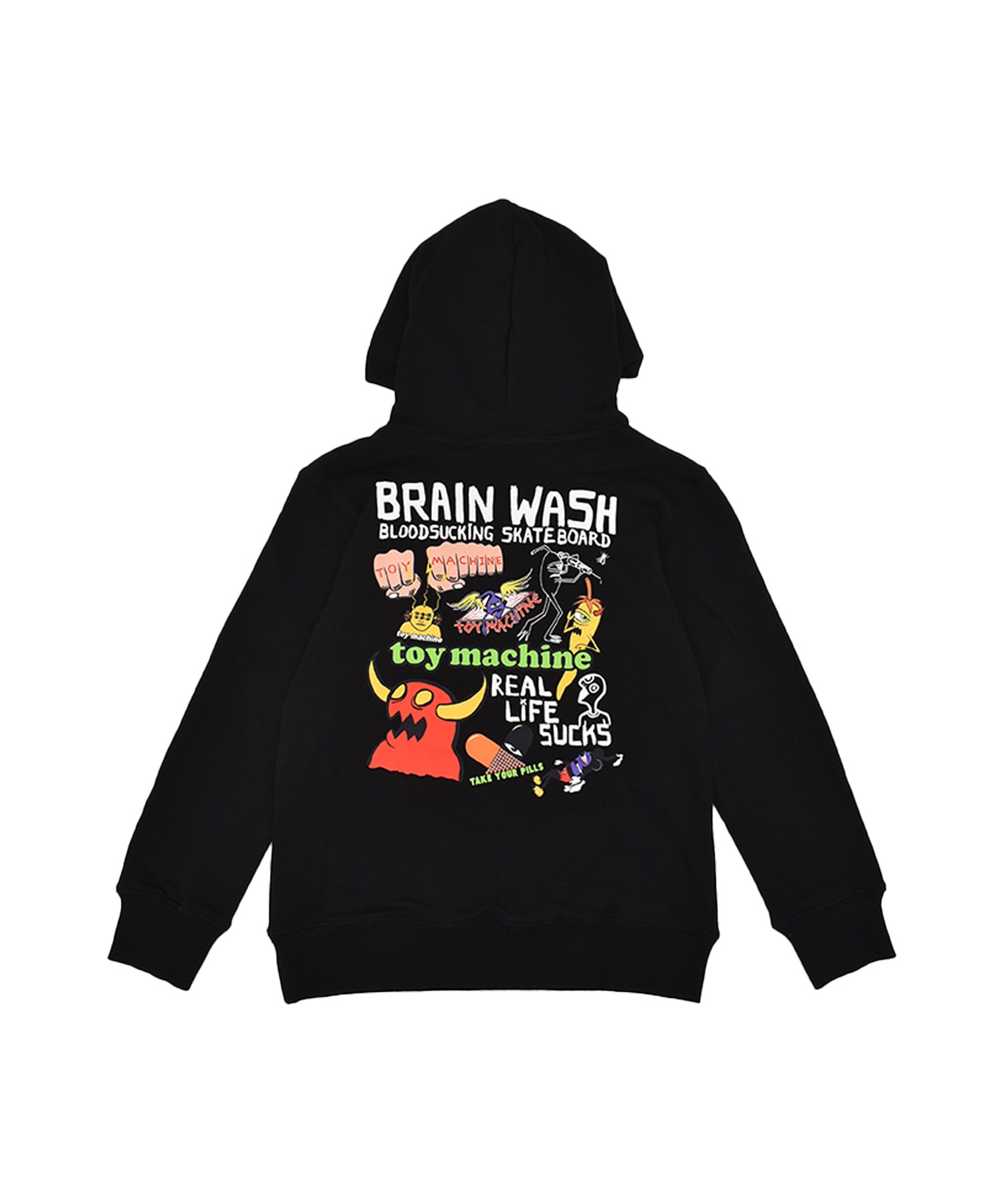 TOY MACHINE トイマシーン プルオーバー パーカー キッズ ジュニア