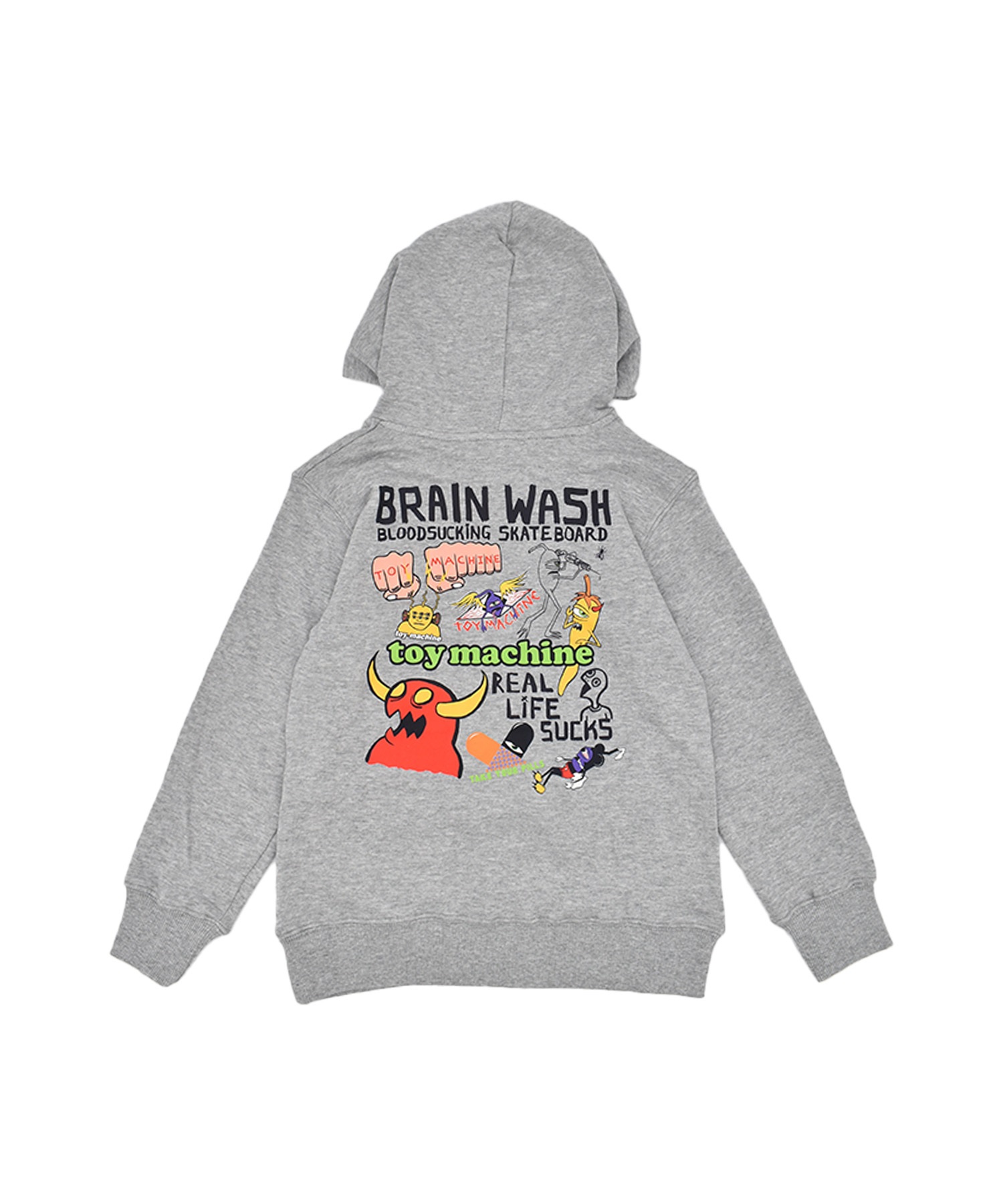 TOY MACHINE トイマシーン プルオーバー パーカー キッズ ジュニア