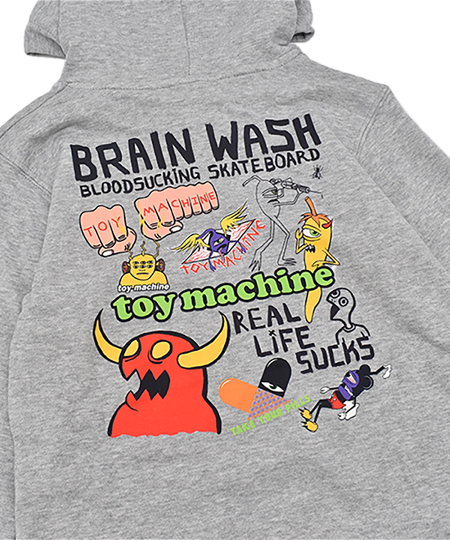 TOY MACHINE トイマシーン プルオーバー パーカー キッズ ジュニア