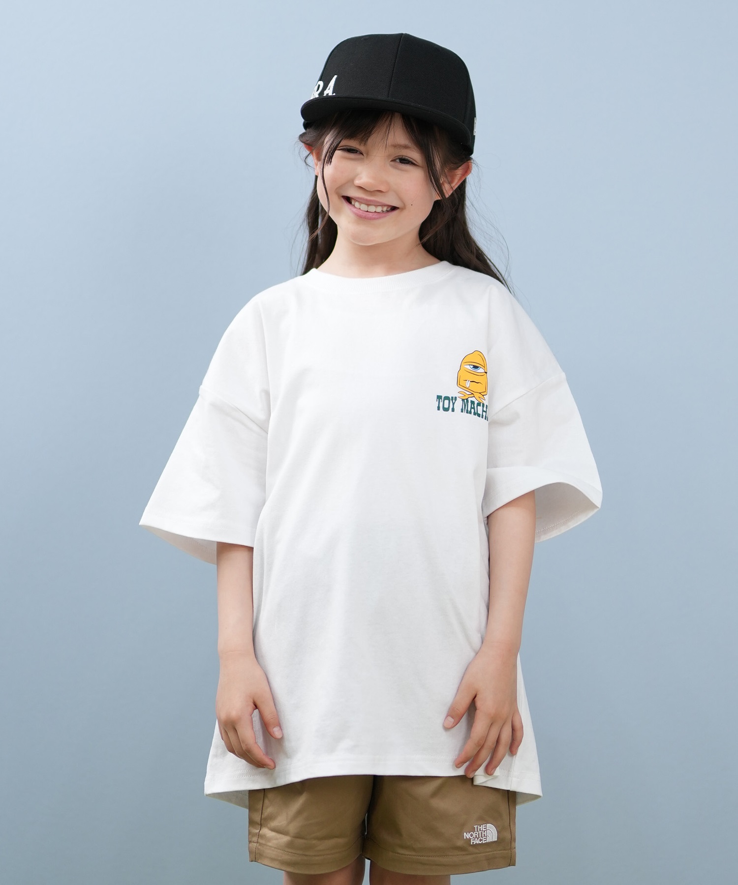 TOY MACHINE トイマシーン 半袖 Tシャツ キッズ 子供 バックプリント