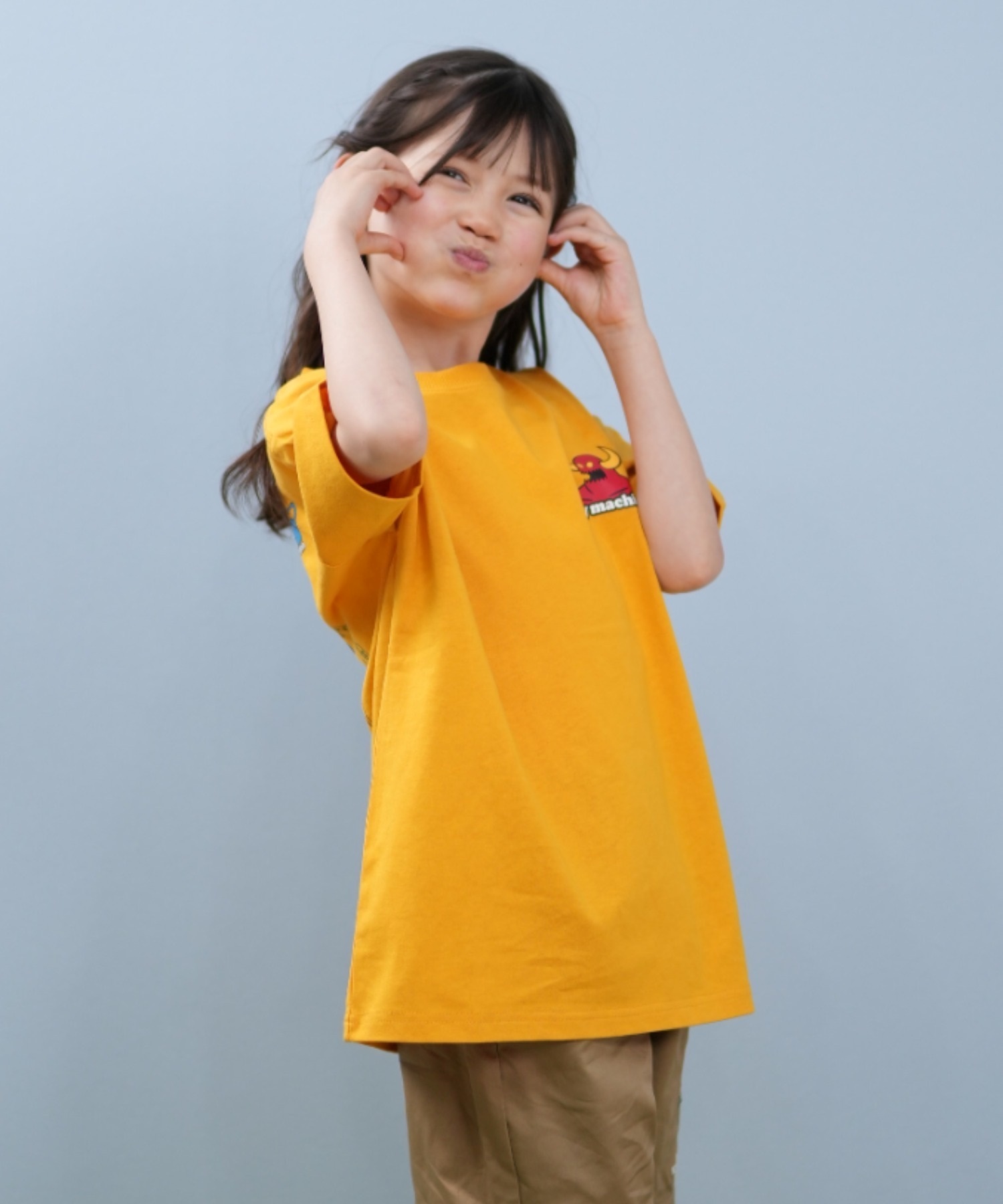TOY MACHINE トイマシーン 半袖 Tシャツ キッズ 子供 バックプリント