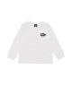 TOY MACHINE トイマシーン 長袖 Tシャツ ロンT キッズ ジュニア SCUM L S T 25A903-42(WT-130cm)