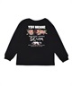 TOY MACHINE トイマシーン 長袖 Tシャツ ロンT キッズ ジュニア SCUM L S T 25A903-42(WT-130cm)