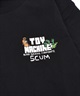 TOY MACHINE トイマシーン 長袖 Tシャツ ロンT キッズ ジュニア SCUM L S T 25A903-42(WT-130cm)