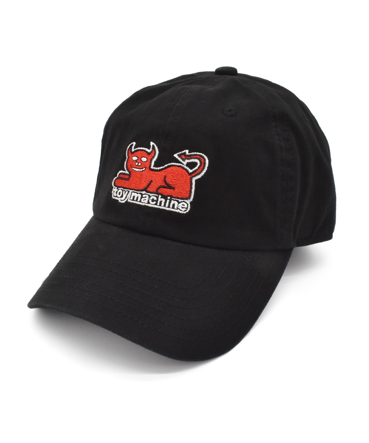 TOY MACHINE トイマシーン キャップ TMC DEVIL CAT 6P CAP 251045001(BEIGE-FREE)