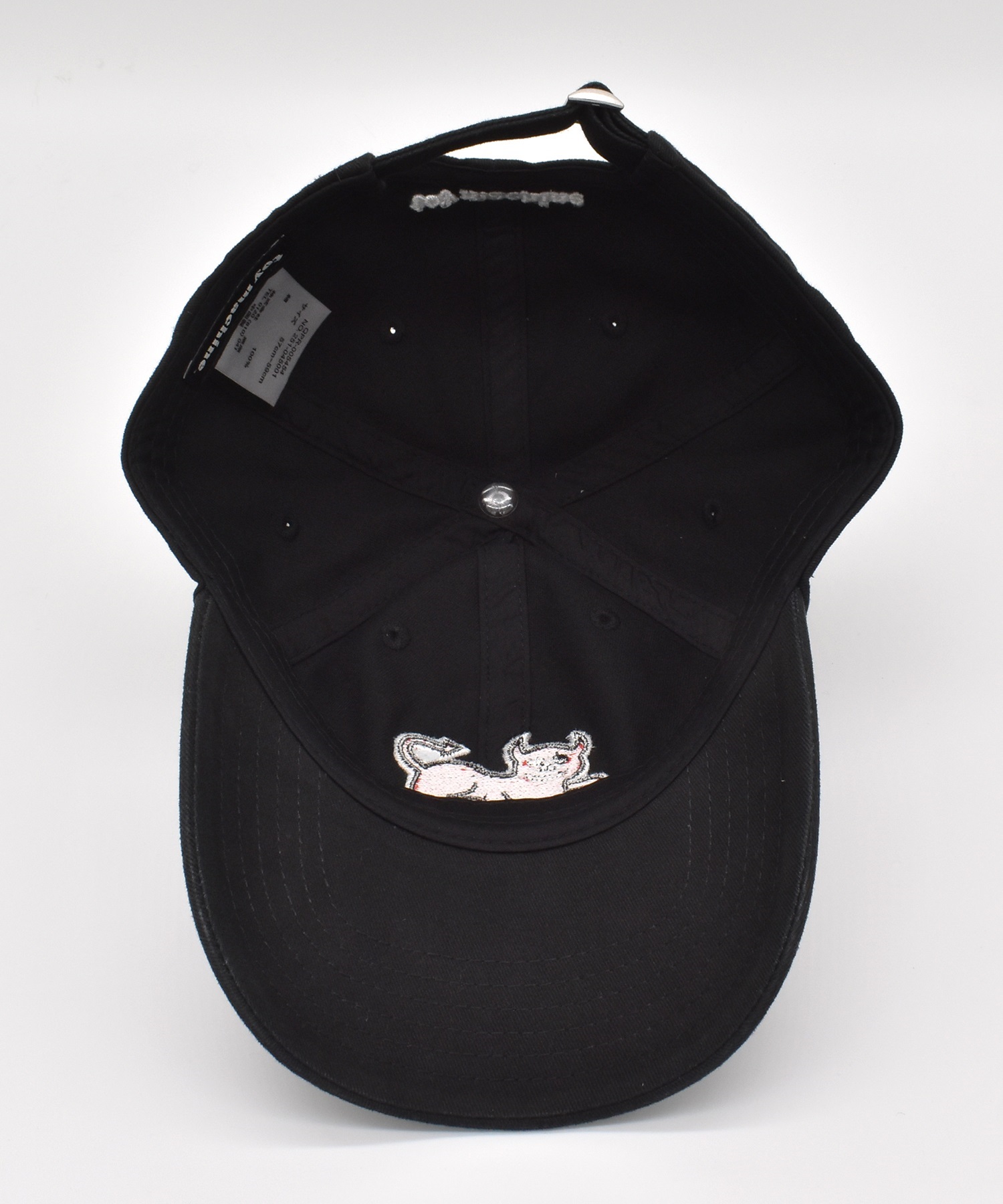 TOY MACHINE トイマシーン キャップ TMC DEVIL CAT 6P CAP 251045001(BEIGE-FREE)