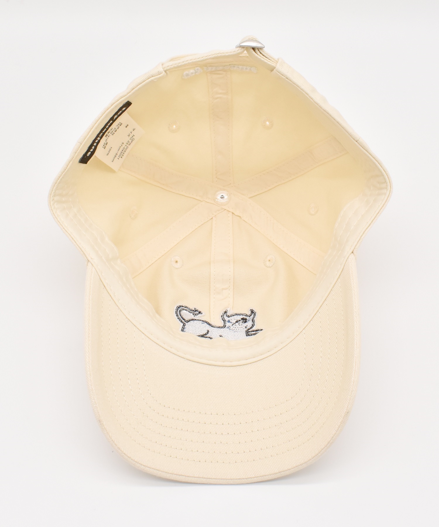 TOY MACHINE トイマシーン キャップ TMC DEVIL CAT 6P CAP 251045001(BEIGE-FREE)