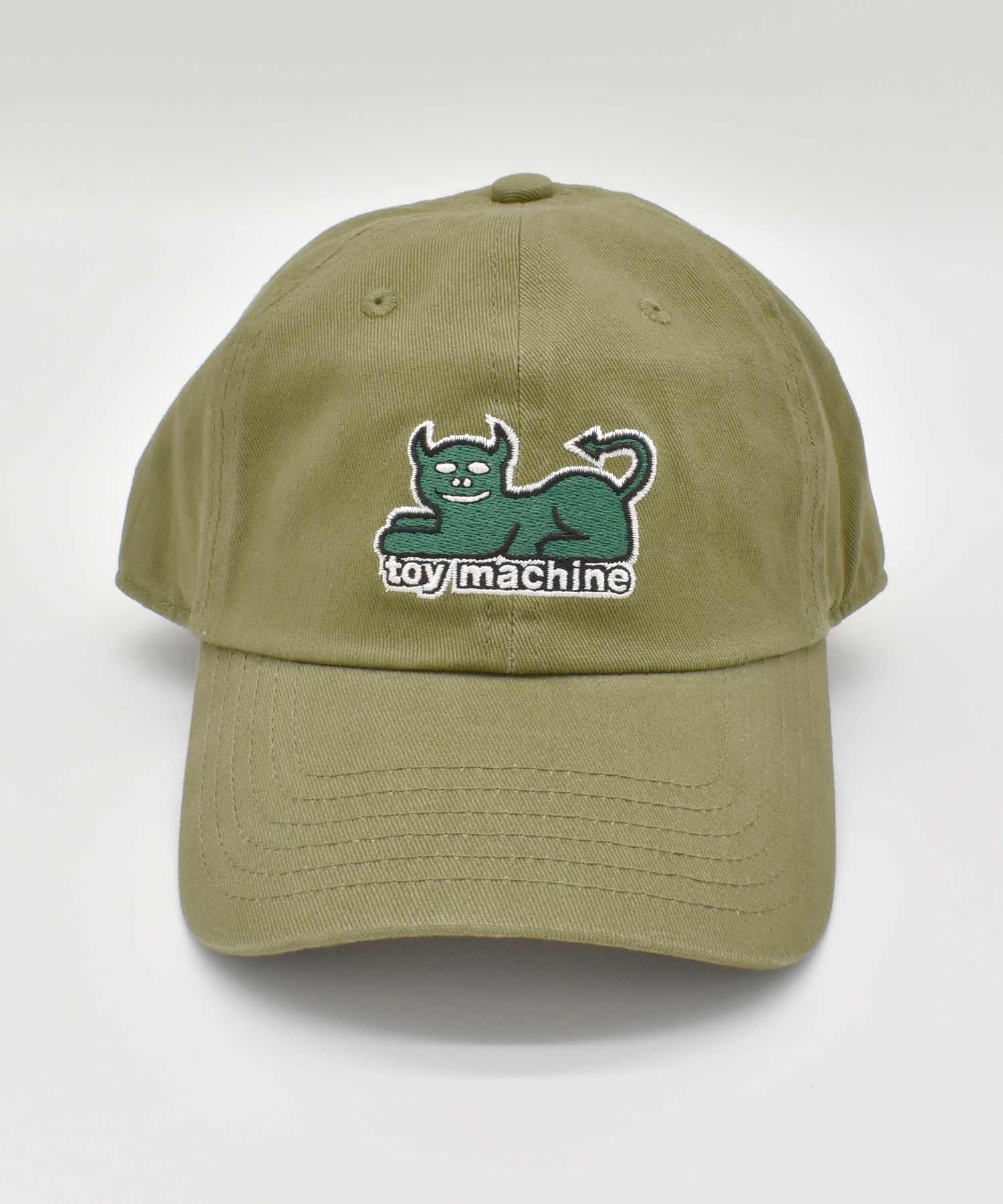 TOY MACHINE トイマシーン キャップ TMC DEVIL CAT 6P CAP 251045001(BEIGE-FREE)