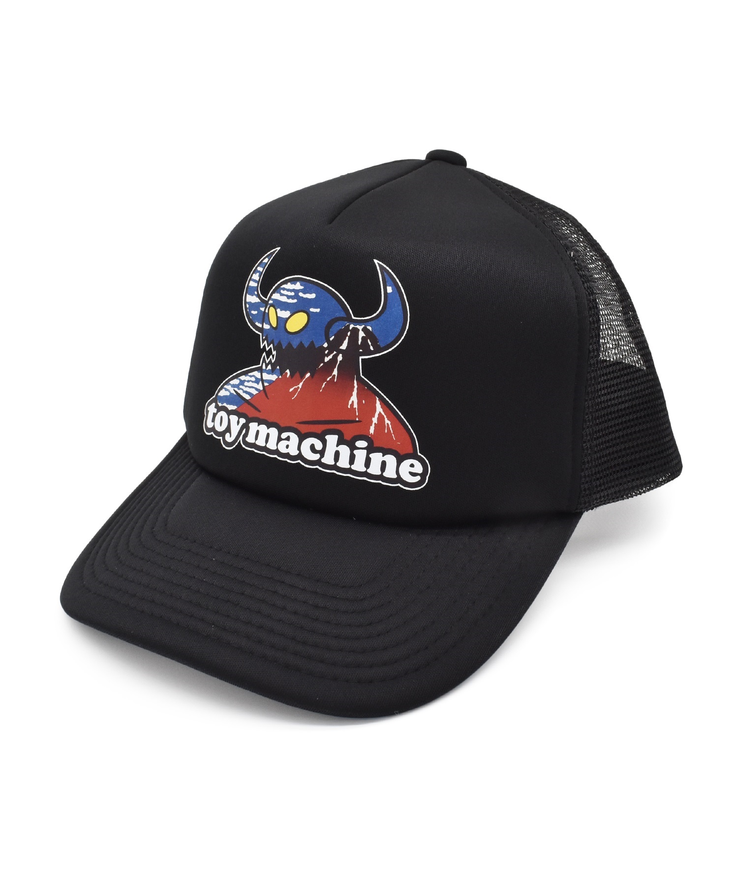 TOY MACHINE トイマシーン キャップ TMC MONSTER TRUCKER CAP 252045001(BLACK-FREE)