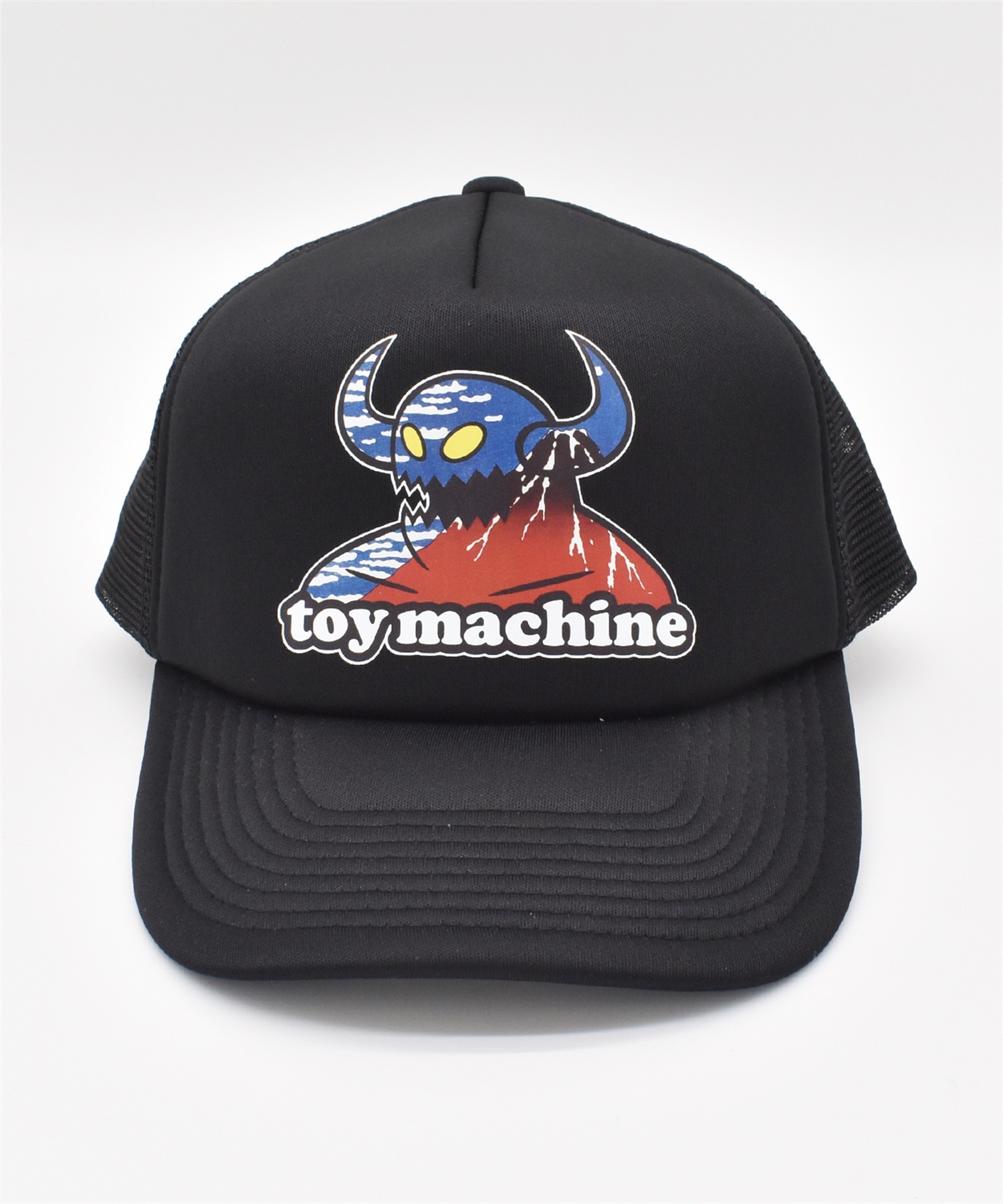 TOY MACHINE トイマシーン キャップ TMC MONSTER TRUCKER CAP 252045001(BLACK-FREE)
