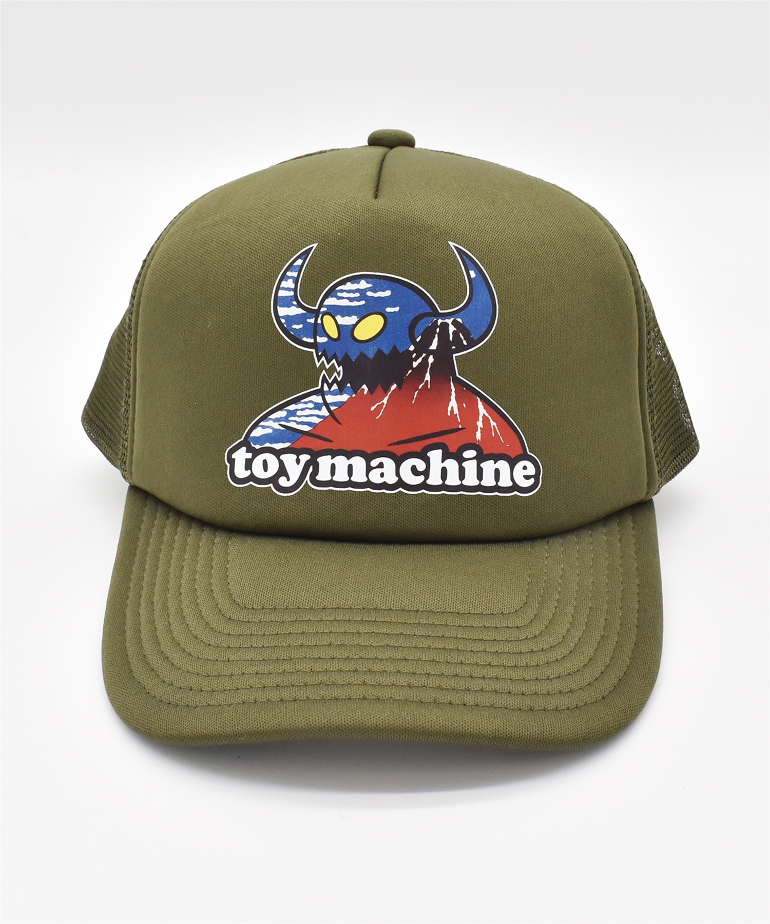 TOY MACHINE トイマシーン キャップ TMC MONSTER TRUCKER CAP 252045001(BLACK-FREE)
