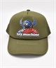 TOY MACHINE トイマシーン キャップ TMC MONSTER TRUCKER CAP 252045001(BLACK-FREE)