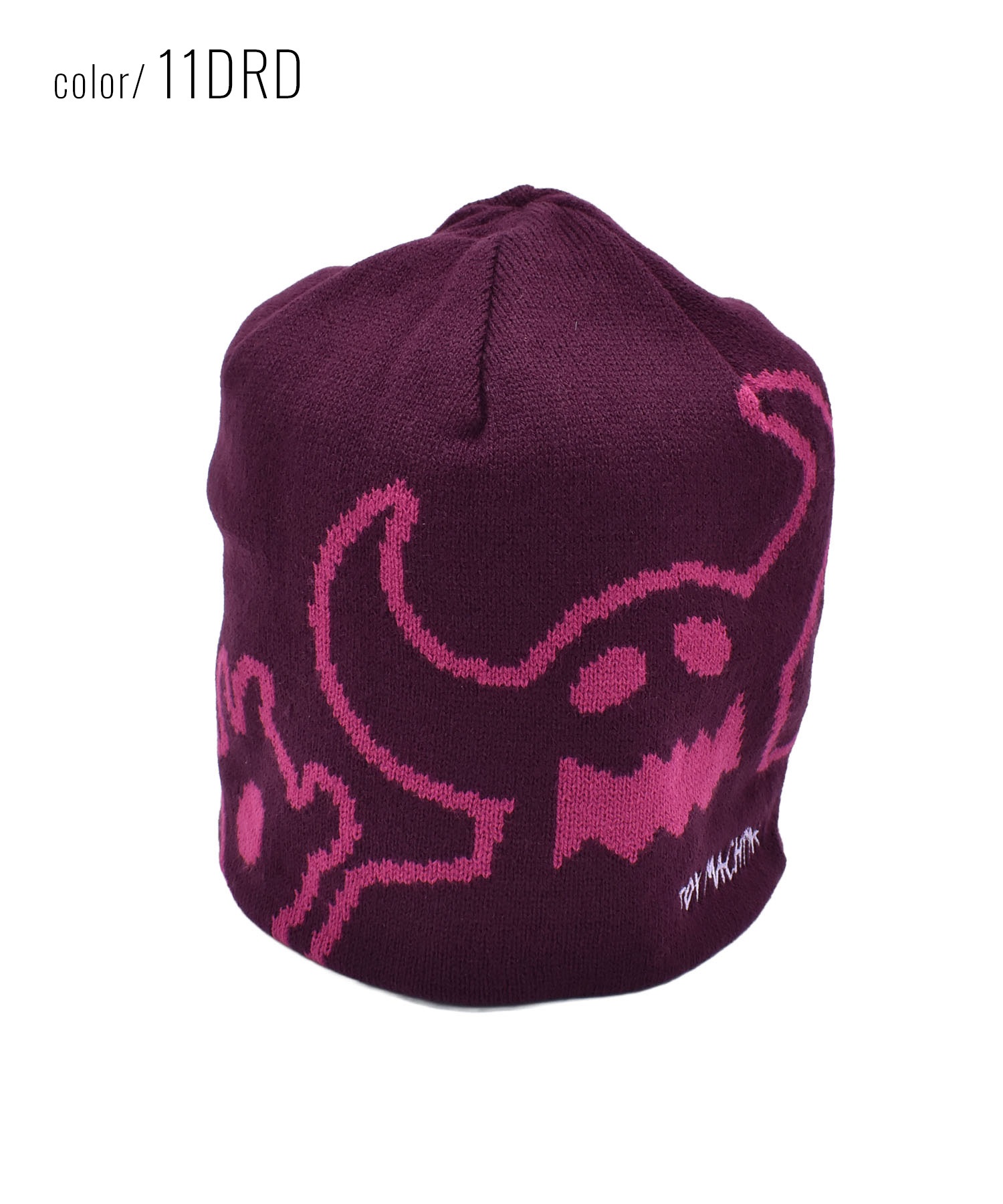 TOY MACHINE トイマシーン ニット帽 ビーニー ニットキャップ リバーシブル REVERSIBLE BEANIE 253045004(01BLK-FREE)