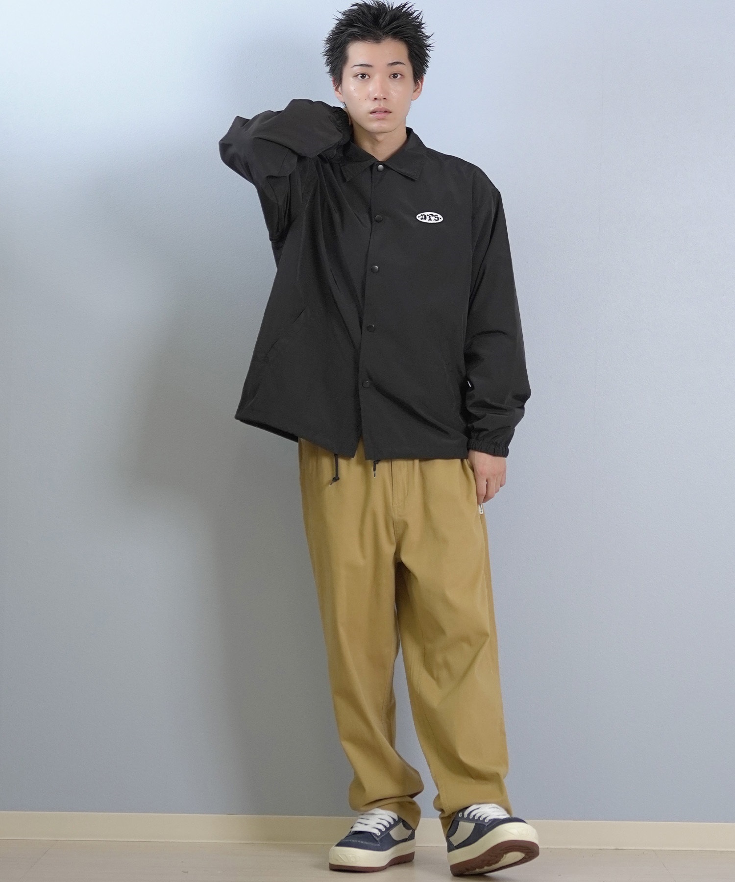 DOGTOWN ドッグタウン コーチジャケット メンズ バックプリント ロゴ