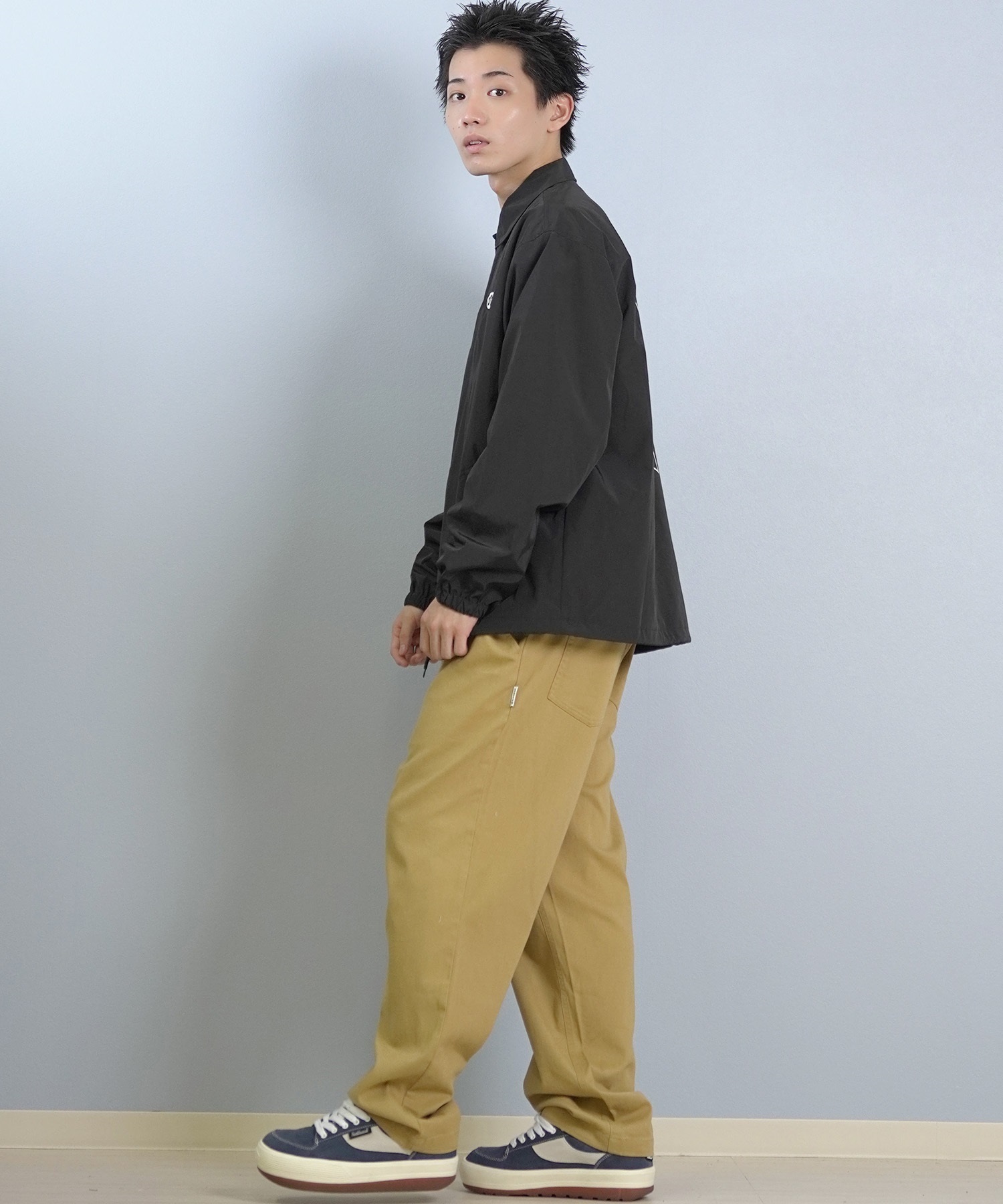 DOGTOWN ドッグタウン コーチジャケット メンズ バックプリント ロゴ