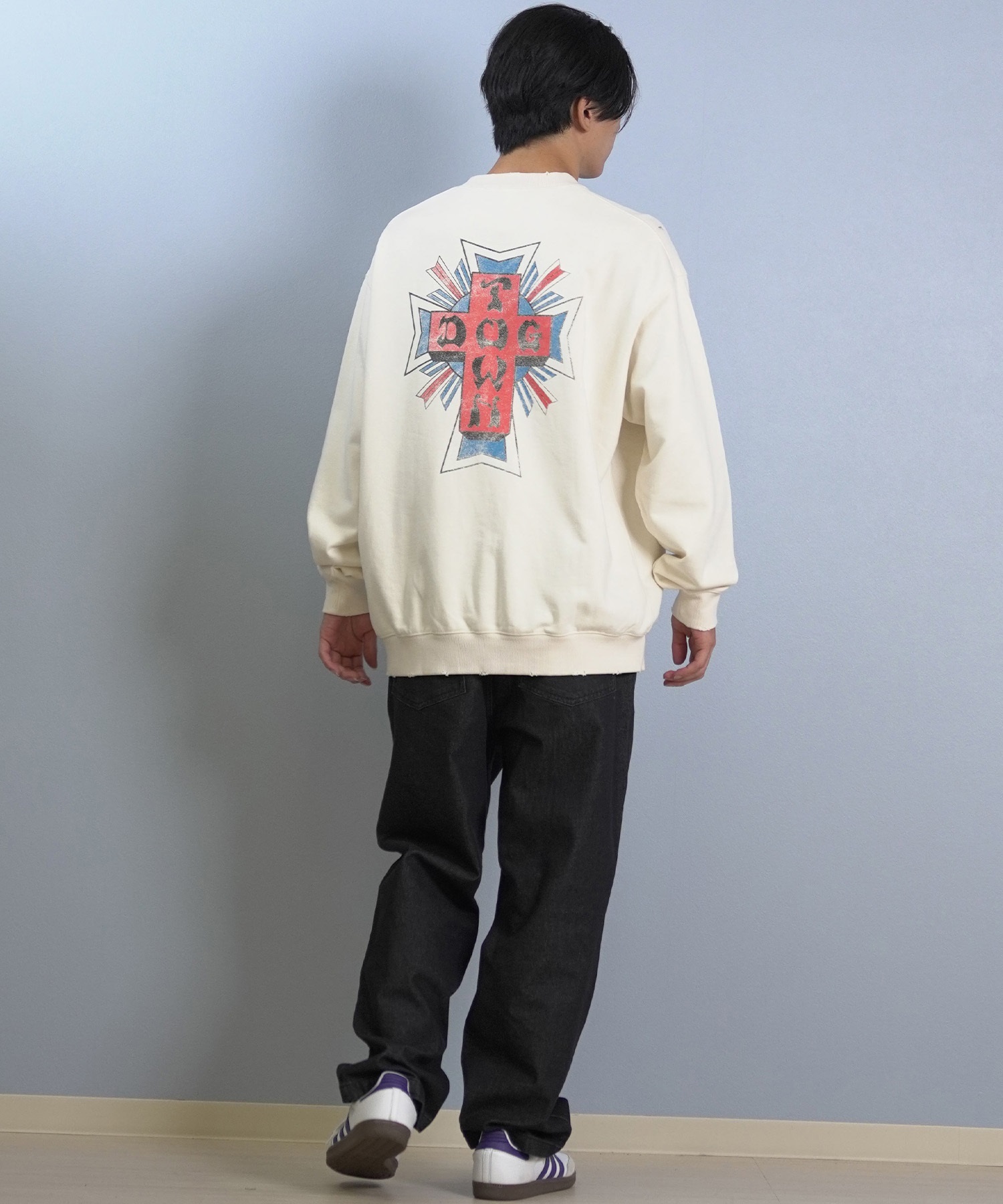 DOGTOWN ドッグタウン トレーナー スウェット メンズ バックプリント
