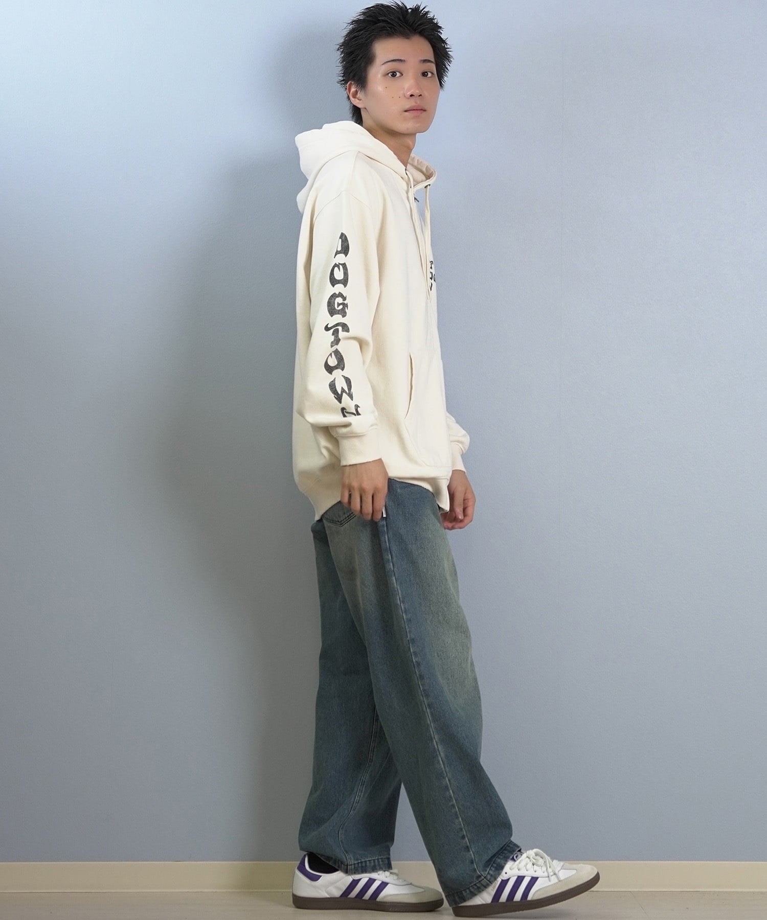 DOGTOWN ドッグタウン ジップアップ パーカー メンズ バックプリント