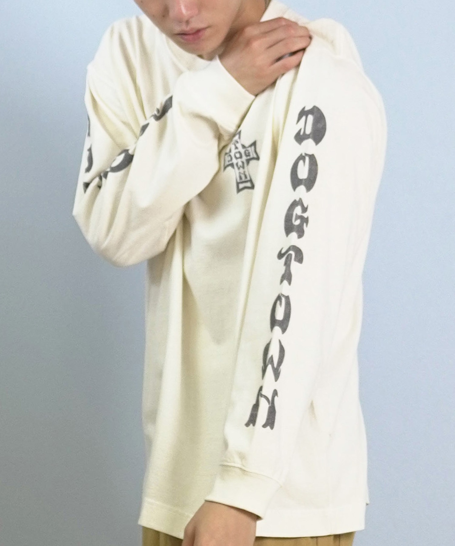 ドッグタウン　ロンT 長袖 DOGTOWN ドッグタウン 長袖 Tシャツ ロンT メンズ バックプリント ロゴ