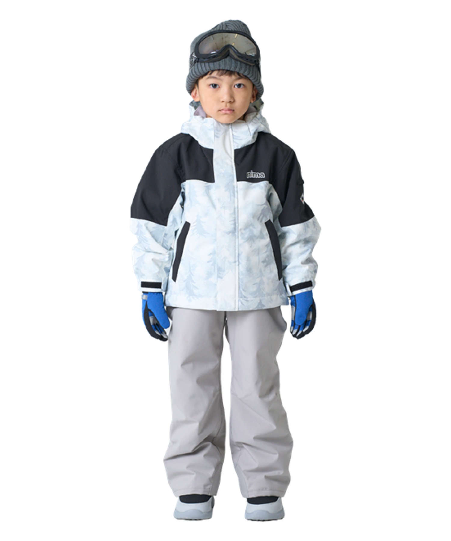 2526】NIMA ニーマ スノーボード ウェア 上下セット キッズ JR-1651