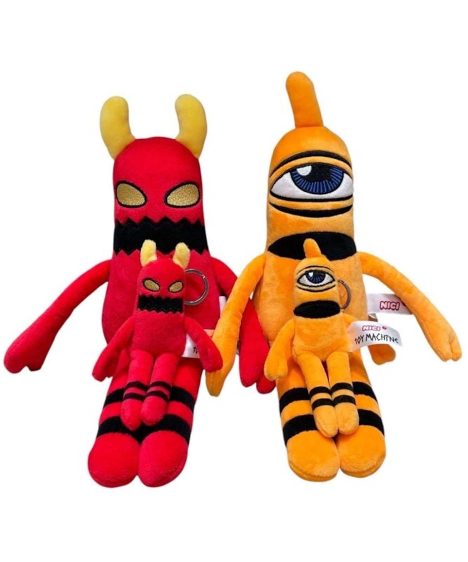 NICI ニキ キーホルダー NICI x TOY MACHINE x MORTAR TOKYO