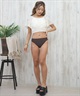 Beach Queen ビーチクイーン  3点セット ジャガード 水着 レディース 403570(BLK-7)