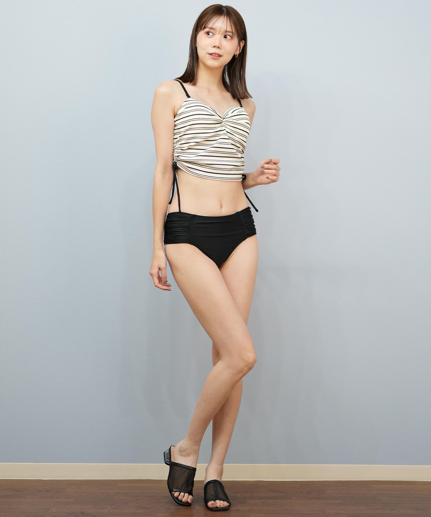 Beach Queen ビーチクイーン 水着 ビキニ レディース ワッフル生地