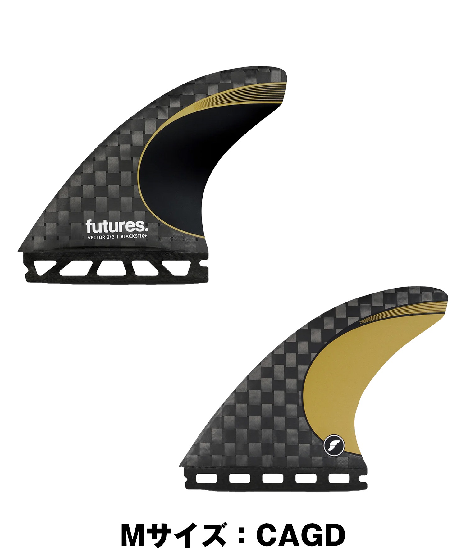 【帯付き】FUTURE FUTURE フューチャー Vector 3/2 Blackstix+ Thrusterトライ