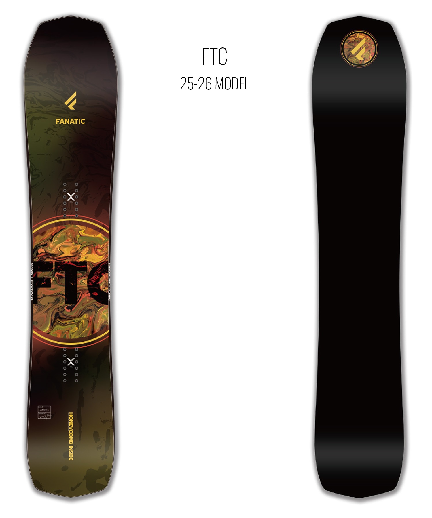 FANATIC ファナティック 板 スノボ ボード FTC エフティーシー
