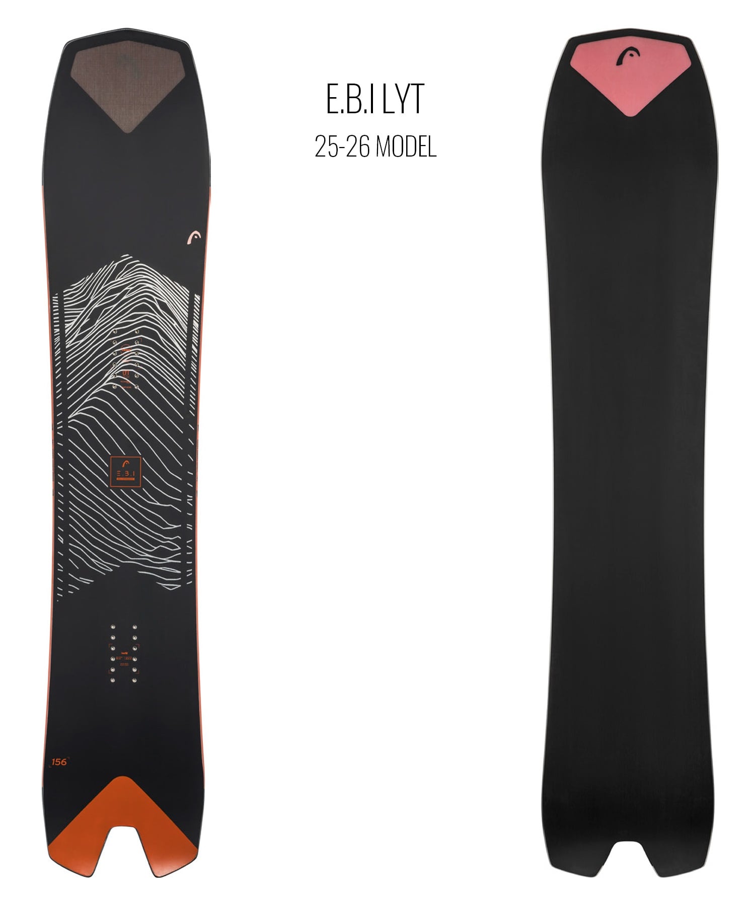 HEAD ヘッド スノーボード 板 ユニセックス E.B.I LYT ムラサキ