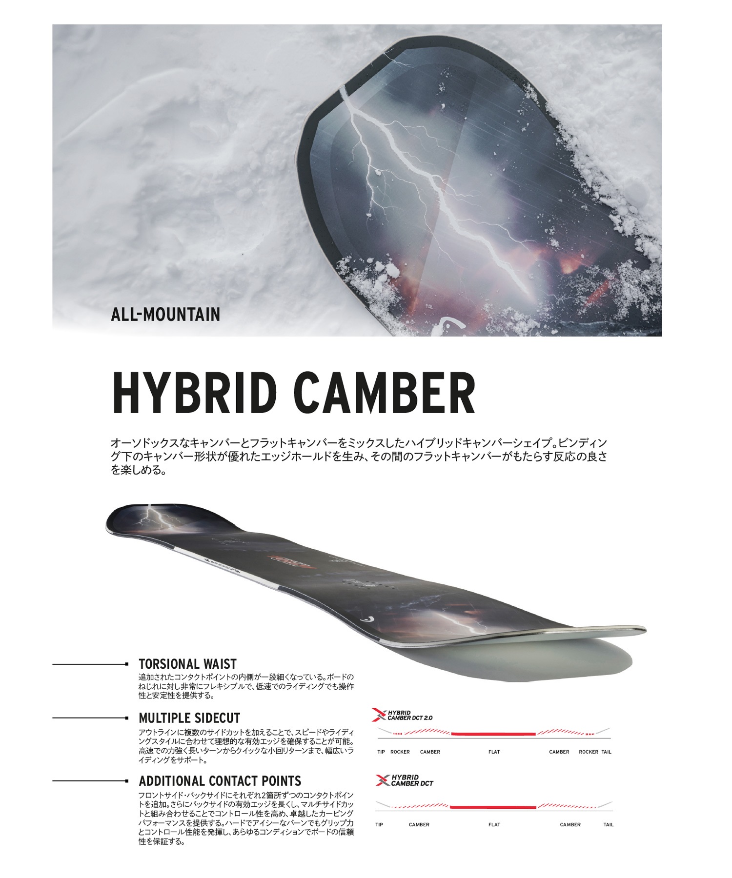 HEAD ヘッド スノーボード 板 ユニセックス E.B.I LYT ムラサキ