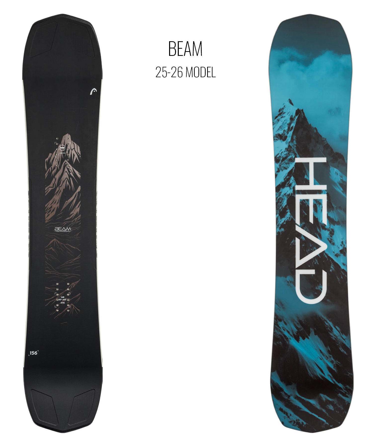 HEAD ヘッド スノーボード 板 メンズ BEAM ムラサキスポーツ 25-26