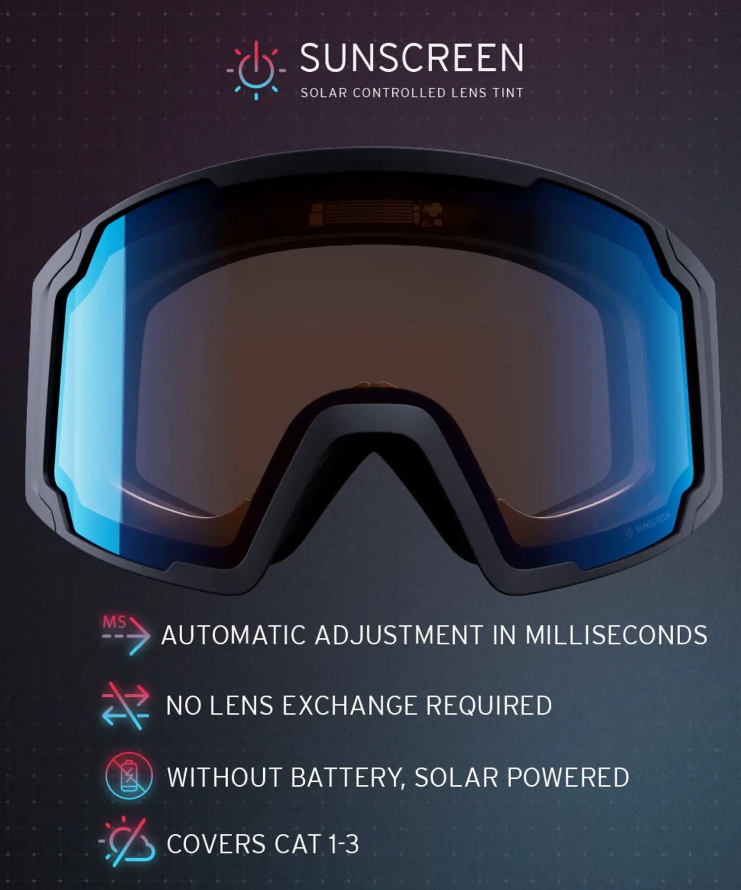 HEAD ヘッド NEVES SUNSCREEN スノーボード ゴーグル ユニセックス