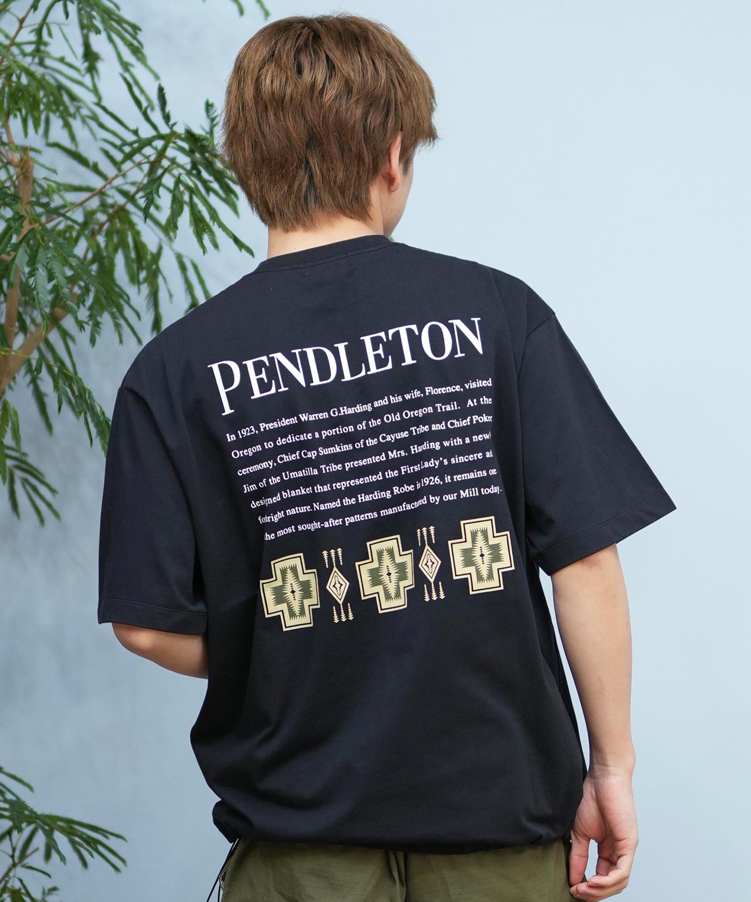 PENDLETON ペンドルトン 半袖 Tシャツ メンズ バックプリント 5275