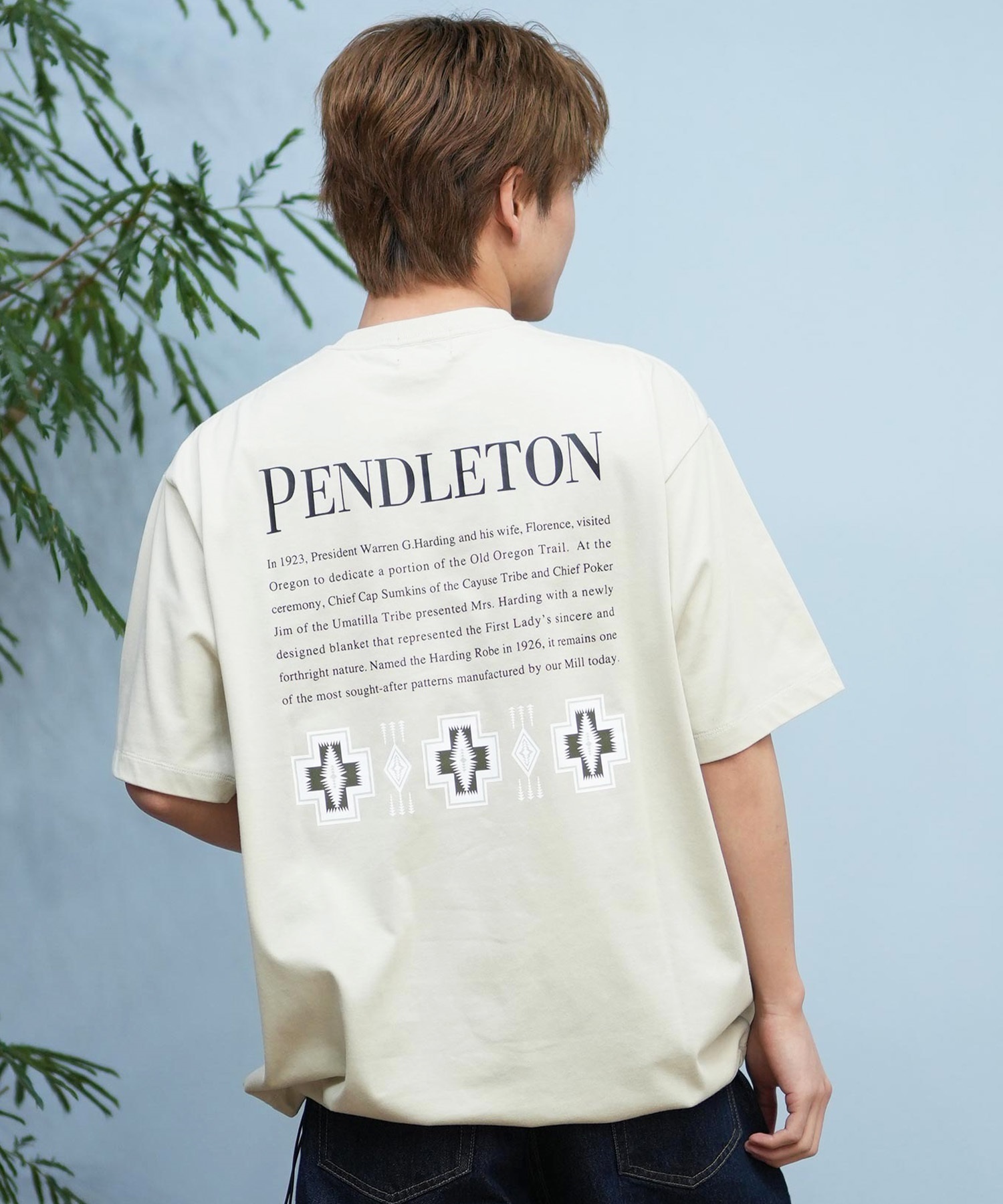 PENDLETON ペンドルトン 半袖 Tシャツ メンズ バックプリント 5275