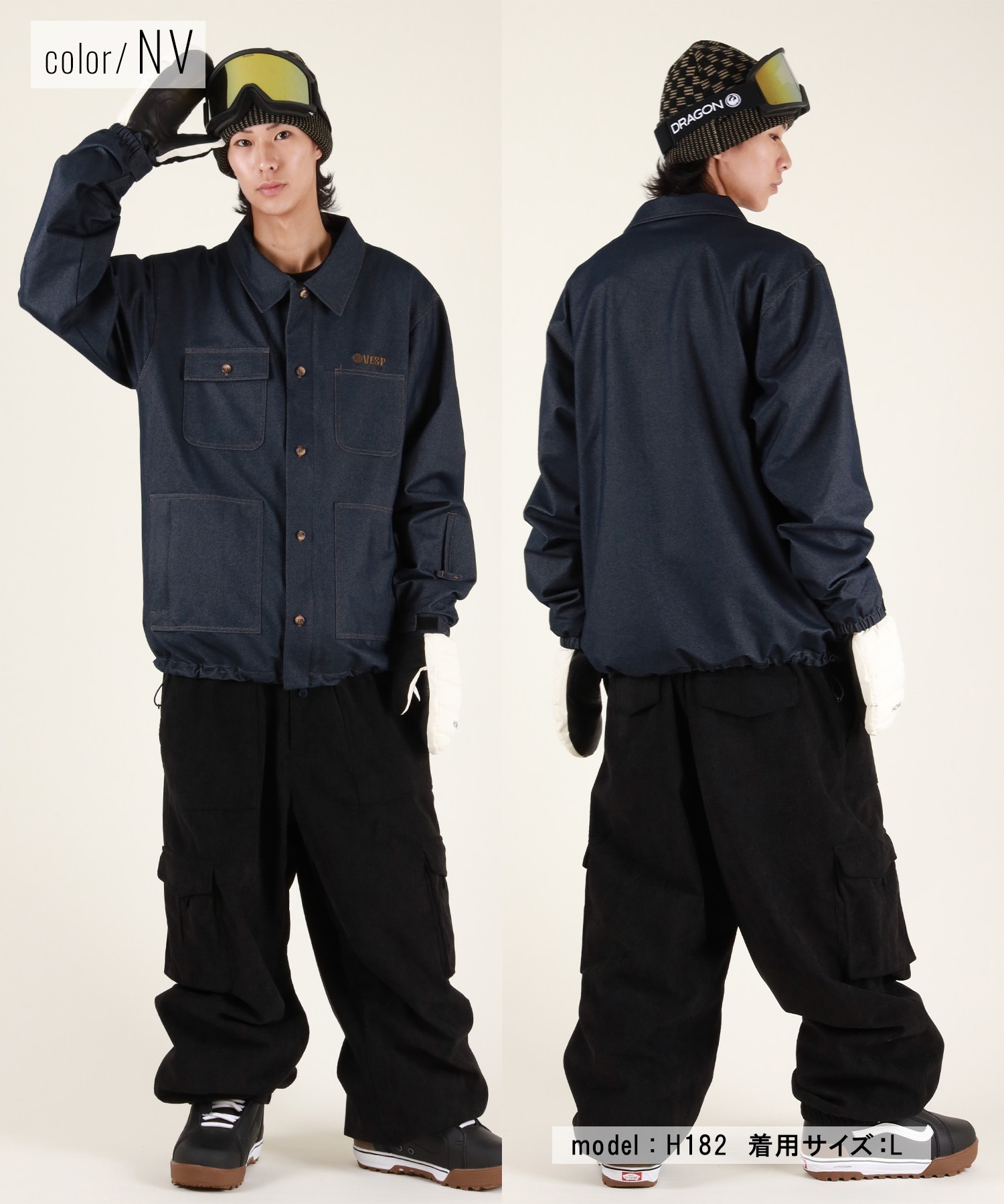 VESP べスプ VPMJ1071 スノーボード ウェア ジャケット ユニセックス