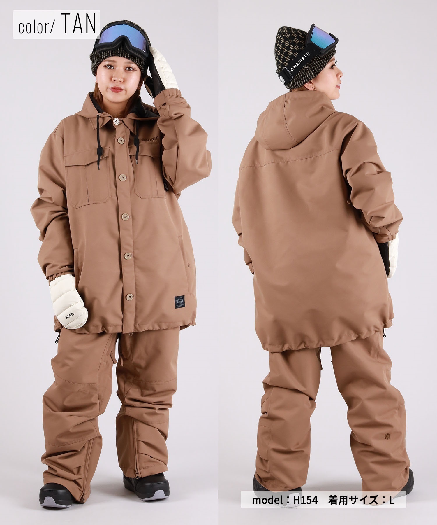 VESP べスプ VPMJ1064 スノーボード ウェア ジャケット ユニセックス