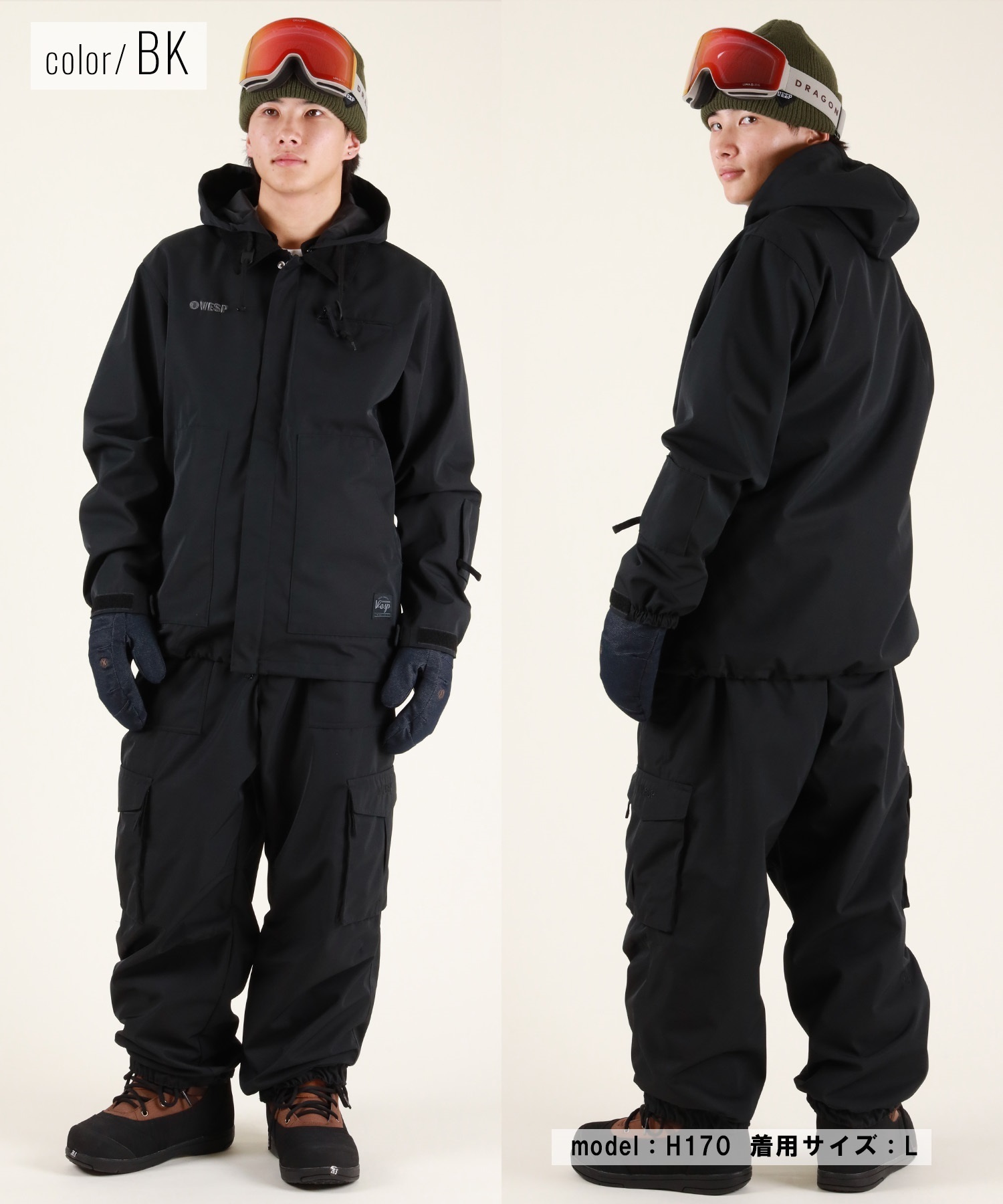 2526】VESP べスプ スノーボード ウェア パンツ ユニセックス VPMP1059